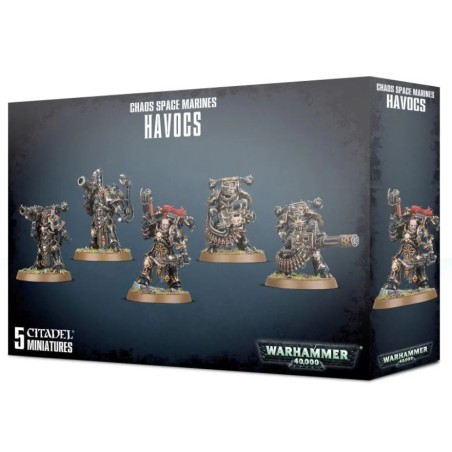 Chaos Space Marines: Havocs