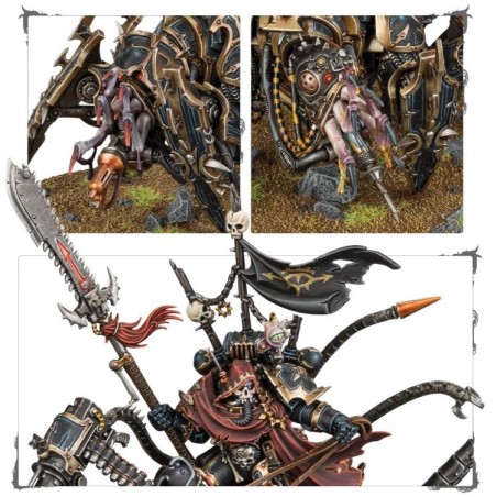 Chaos Space Marines: Vex machinator, arch-lord discordant