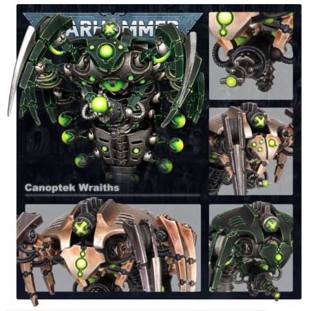 Nécrons: Canoptek Wraiths