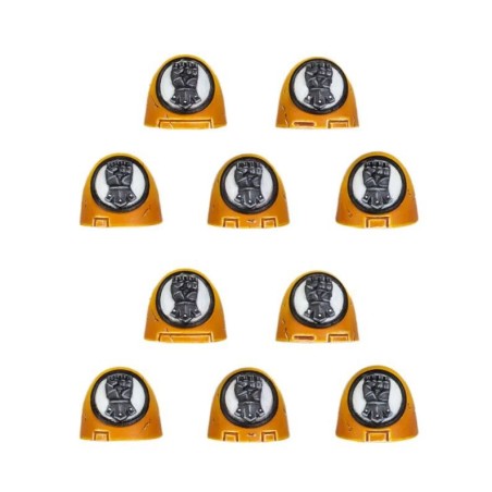 Forge world: imperial fists mkVI shoulder pads