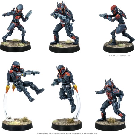 SW Légion: super commando mandalorian