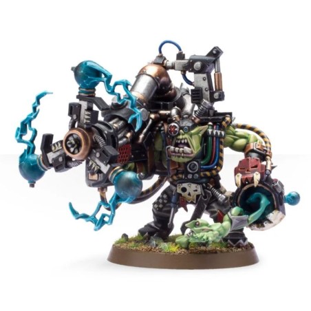 Orks: Big Mek Ork avec Kanon Shokk