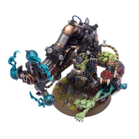 Orks: Big Mek Ork avec Kanon Shokk