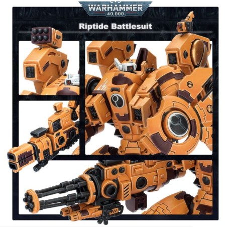 T'au Empire: Exo-armure XV104 Riptide 