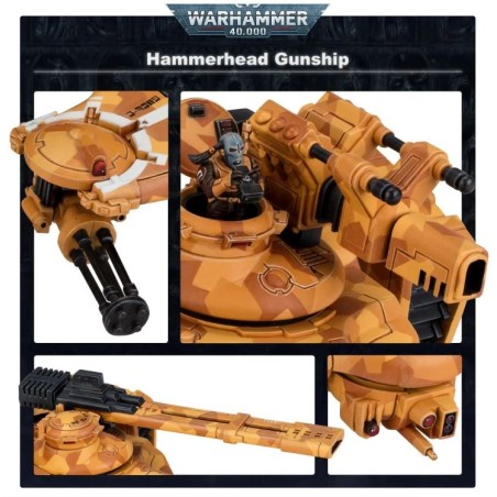 T'au Empire: Char Hammerhead / Lance-missiles Sky Ray