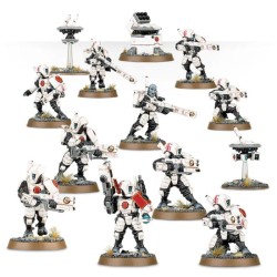T'au Empire: Fire Warriors Team