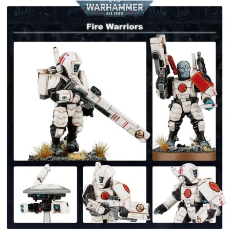 T'au Empire: Fire Warriors Team