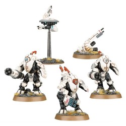 T'au Empire: XV25 Stealth Battlesuits