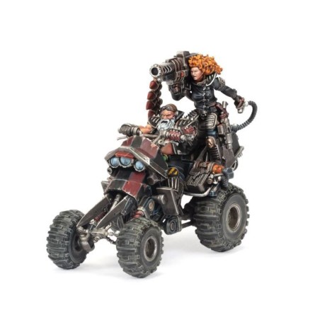 Nécromunda: vespa minx merdena orlock bounty hunter