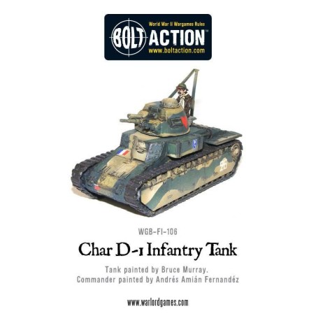 Bolt action: char d-1 infantery tank