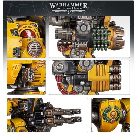 The Horus Heresy: Dreadnought de Siège Leviathan avec Armes de Tir