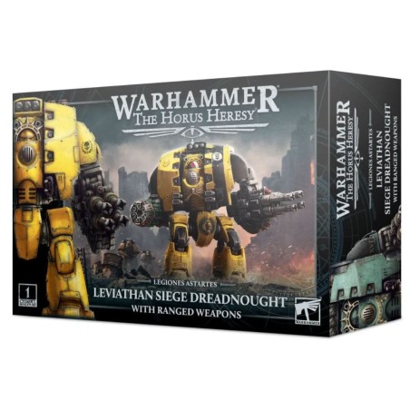 The Horus Heresy: Dreadnought de Siège Leviathan avec Armes de Tir