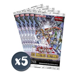 Tactical Master: Lot de 5 Boosters Yu-Gi-Oh!