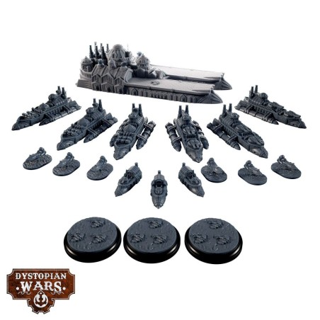 Dystopian Wars: Suleiman Battlefleet Set
