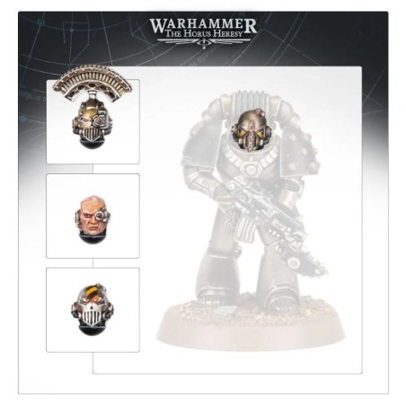 Iron Warriors Fw: Iron Warrios MkVI Heads