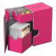Deck Box: boite pour carte Flip'n'Tray 80+ taille standard XenoSkin rose