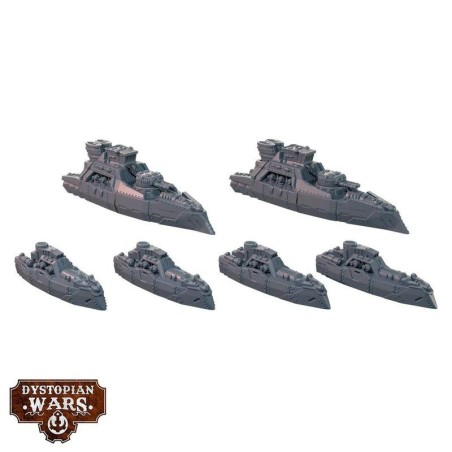 Dystopian Wars: Scandinavian Frontline Squadrons