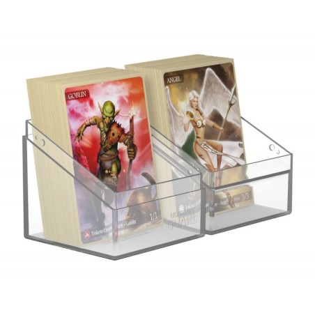 Deck Box:Boulder Deck 100+ taille Standard Transparente 