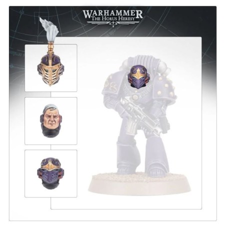 Forge World: Emperor's Children MKVI Heads