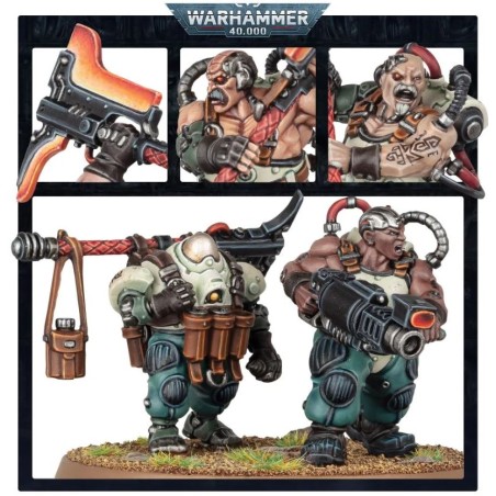 Leagues of Votann: Berserks Cthoniens