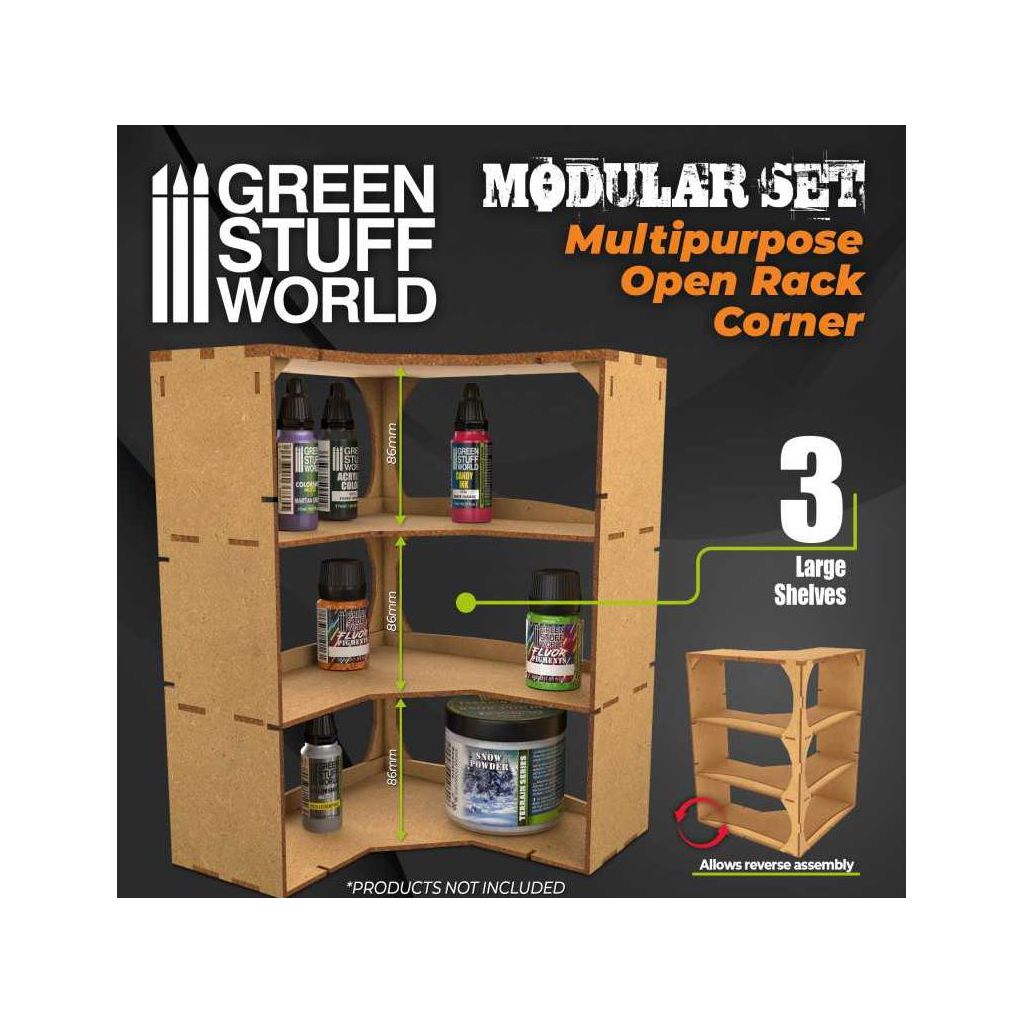 Organisateur D'Atelier AMMO Par Mig Jimenez - Pour Pots De Peinture & Pinceaux (Réf. Mig8001)