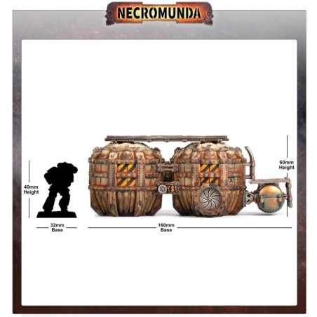 Necromunda: Promethium Tank Refuelling Station
