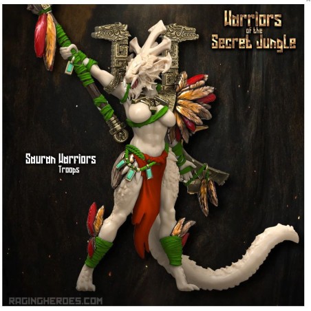 Rh:  Sauran Warriors Troops