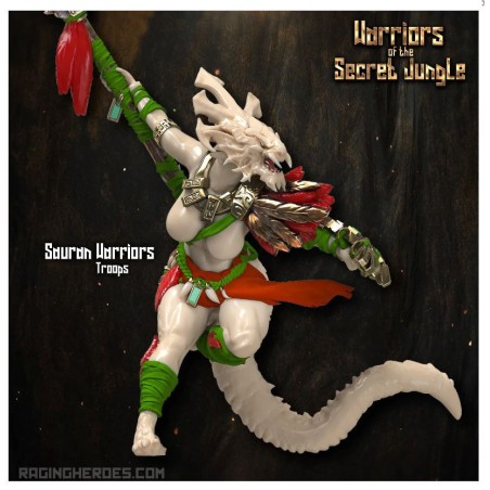 Rh:  Sauran Warriors Troops