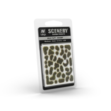 Prince August: Touffe d'Herbe Marais 4mm