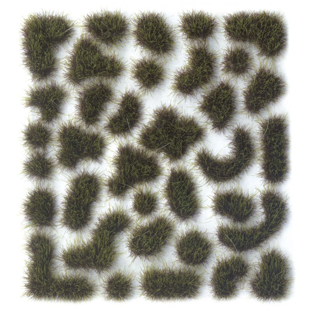 Touffes D'herbe Statique Pour Modélisme - 208 Pièces, Vert Foncé/clair, Hauteur ~5 Mm - Pour Décors Train, Dioramas, Maquettes
