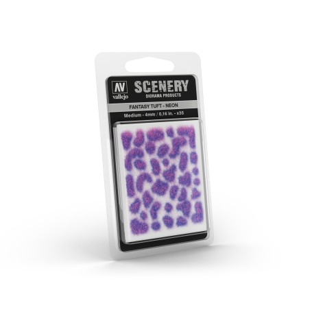 Prince August: Touffe d'Herbe Néon 4mm