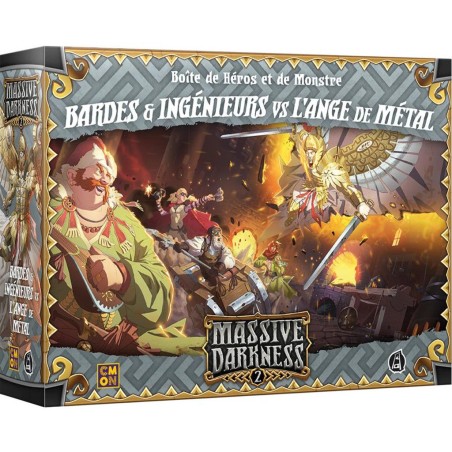 Massive Darkness 2: Bardes et Ingénieurs Vs l'Ange de Métal