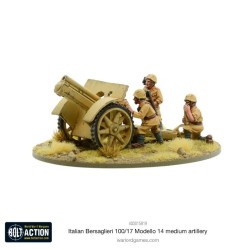 Bolt Action: Italian Bersaglieri 100/17 Modello 14 Medium Artillery