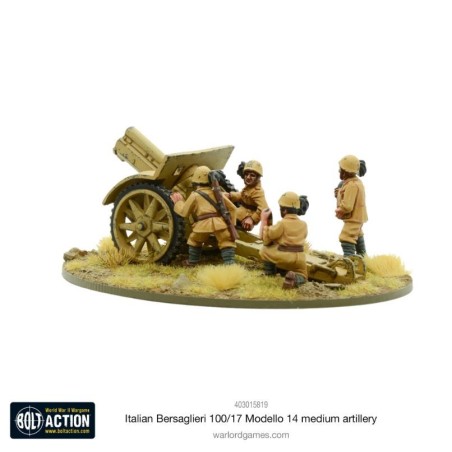 Bolt Action: Italian Bersaglieri 100/17 Modello 14 Medium Artillery