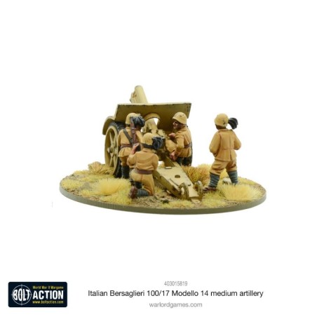 Bolt Action: Italian Bersaglieri 100/17 Modello 14 Medium Artillery