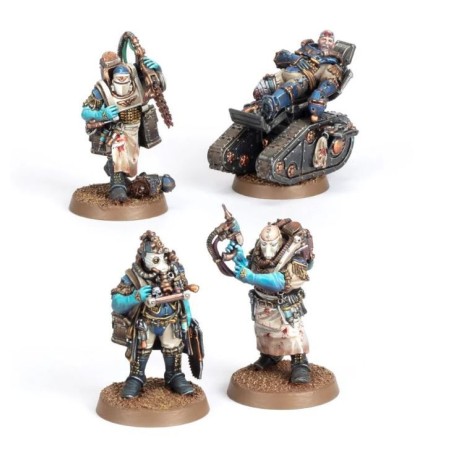 Forge World: Solar Auxilia Surgeon-Primus Aevos Jovan and Medicae Orderlies