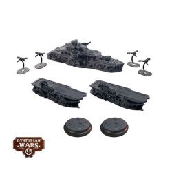 Dystopian Wars: Mexico Battlefleet Set