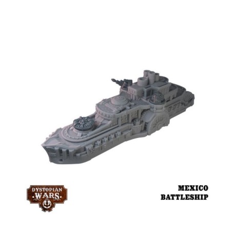 Dystopian Wars: Mexico Battlefleet Set