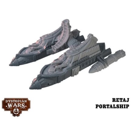 Dystopian Wars: Retaj Battlefleet Set