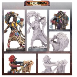 Nécromunda Fw: Escher Shivver and Apprentice Clan Chymist