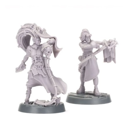 Nécromunda Fw: Escher Shivver and Apprentice Clan Chymist