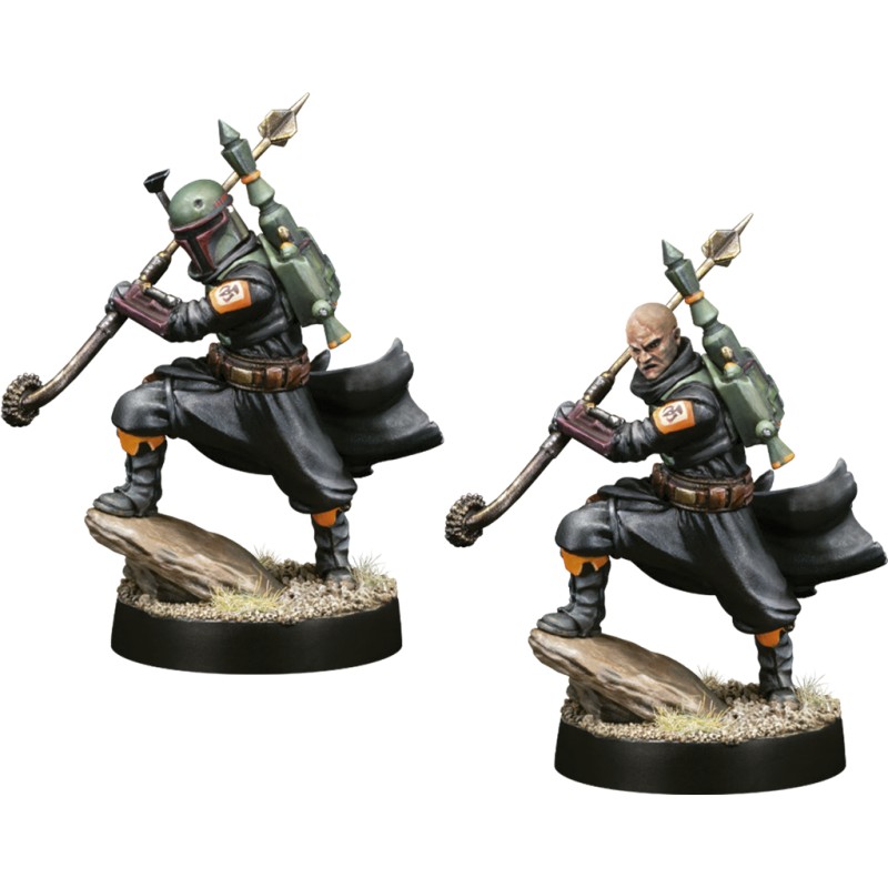 Figurine Star Wars Legion Boba Fett - Miniature En Espagnol Pour Jeu De Stratégie