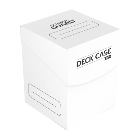 Deck Box: Boite pour Cartes 100+ Taille Standard Blanc