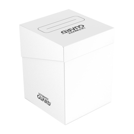 Deck Box: Boite pour Cartes 100+ Taille Standard Blanc