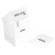 Deck Box: Boite pour Cartes 100+ Taille Standard Blanc