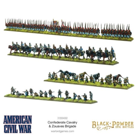 Américan Civil War: Union Cavalry et Zaouves Brigade