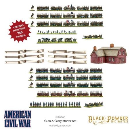 Américan Civil War: Guts and Glory Starter Set