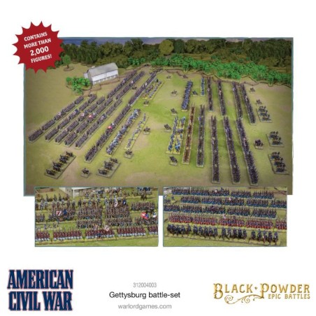 Américan Civil War: Gettysburg Battle-Set