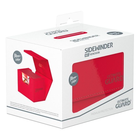 Deck Box: Sidewinder 80+ XenoSkin Rouge