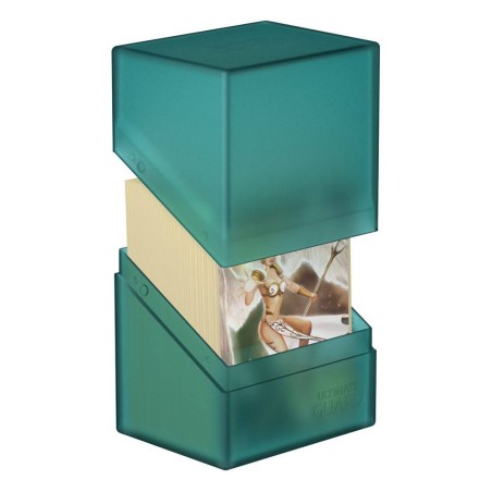 Ultimate guard Boulder Deck Case 100+ Taille Standard Malachite